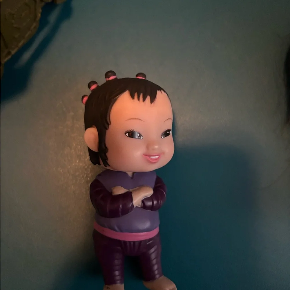 Adventure Doll Set with Brown and Purple Outfits